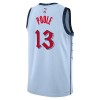 Camiseta Hombre Washington Wizards Poole 2024-25 Jordan Nike City Edition Azul Swingman